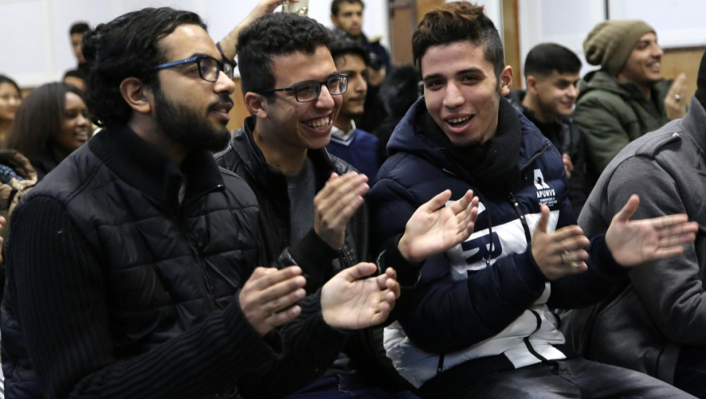 New Year Celebration with Pre-university Courses Attendees