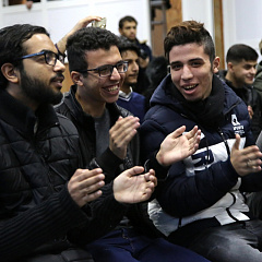 New Year Celebration with Pre-university Courses Attendees