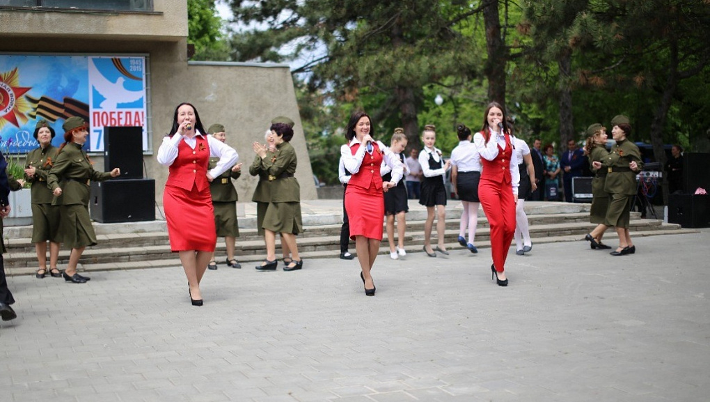 Праздник для ветеранов ВОВ