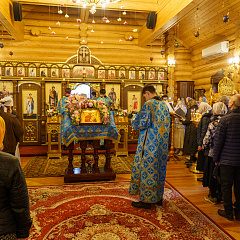 В Приходе Святой мученицы Татианы состоялось архиерейское богослужение