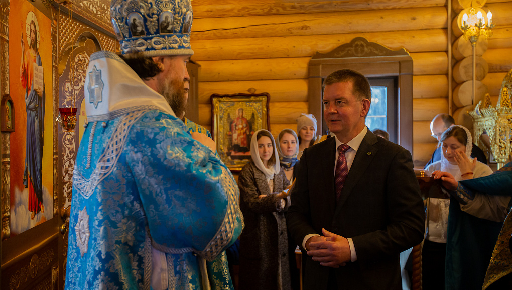 Престольный праздник храма при вузе