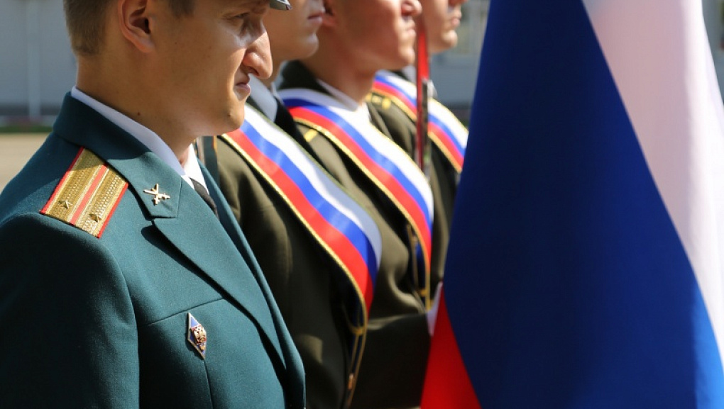 Выпускной в Учебном военном центре КубГАУ 