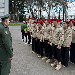 Кубанский ГАУ посетили кадеты Юнармии