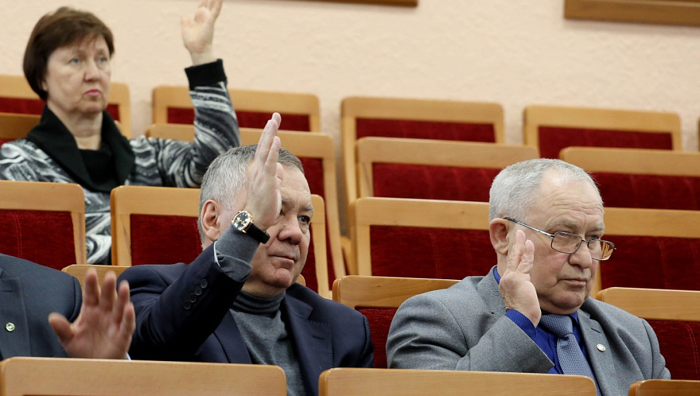 Ученый совет провел очередное заседание
