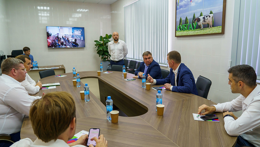 Открытие первой очереди Центра Молочных компетенций в учхозе «Краснодарское» 