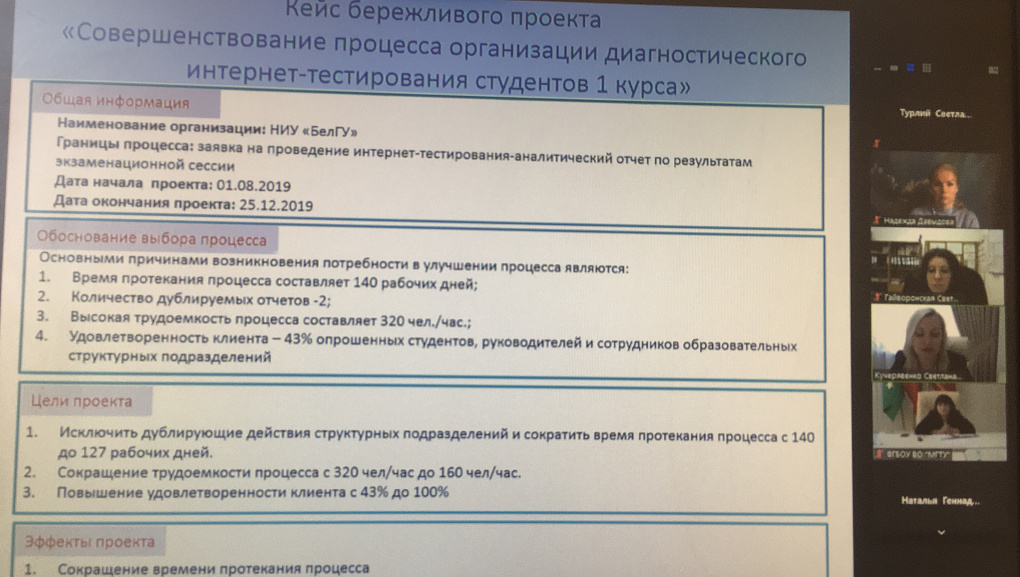 Бережливый вуз: работа в Ассоциации