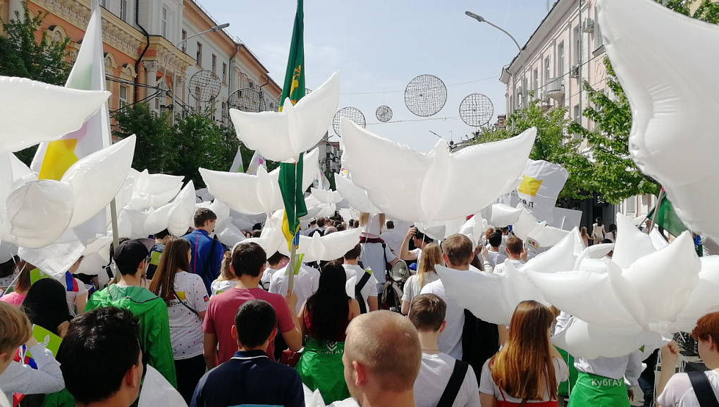 КубГАУ на Празднике Весны и Труда