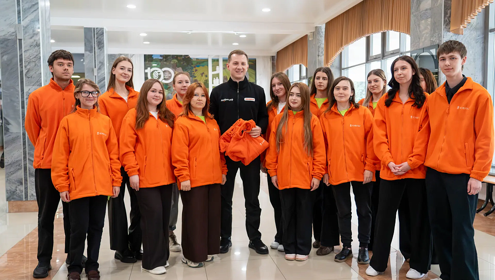 Добровольцы Кубани встретились с Артёмом Метелевым