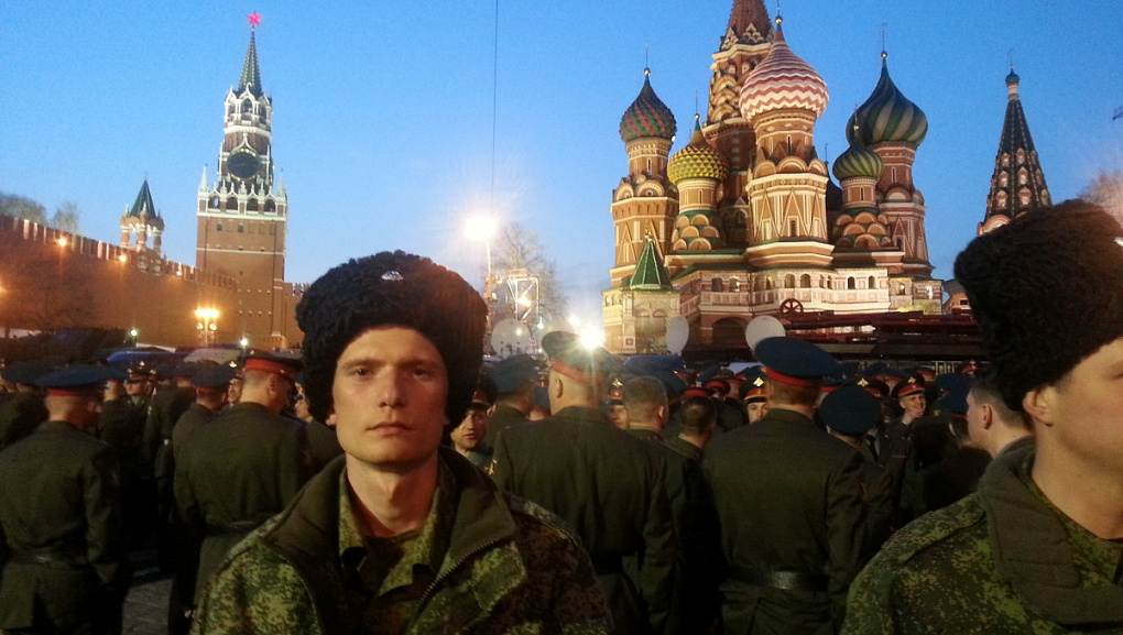 Наши студенты - участники Парада Победы в Москве!