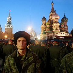 Наши студенты - участники Парада Победы в Москве!