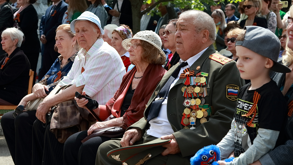 Празднование 77 годовщины Победы в Великой Отечественной войне