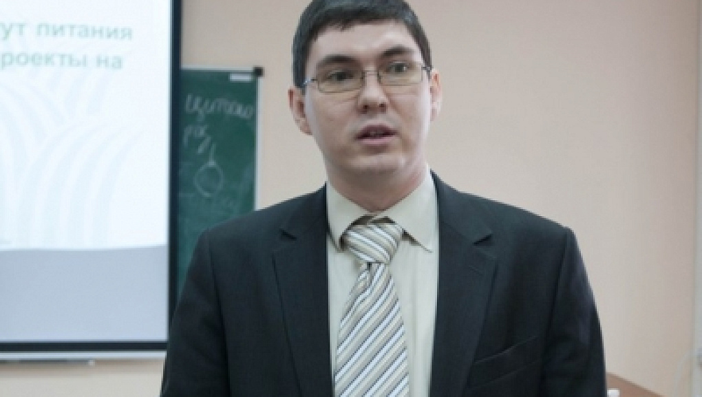 Вручение гранта Международного института питания растений