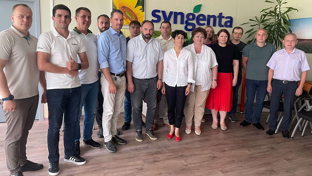 Продолжаем сотрудничество с «Сингента»