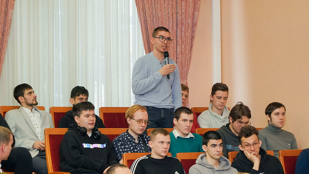 Профориентационная встреча студентов с ТЭК И ЖКХ