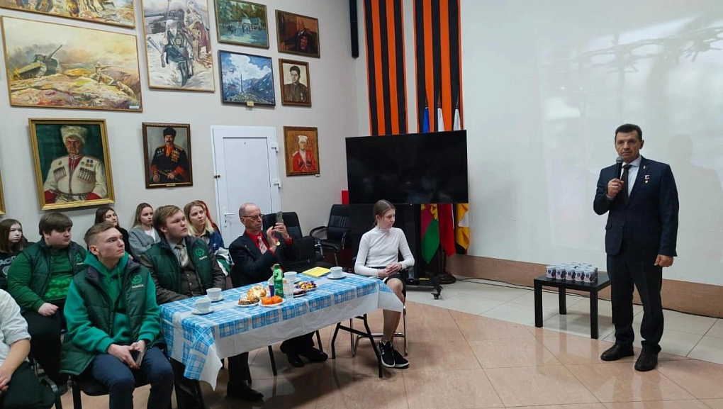 Представители клуба «Поиск» КубГАУ приняли участие в памятном мероприятии в Краснодаре