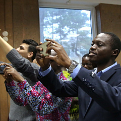 New Year Celebration with Pre-university Courses Attendees
