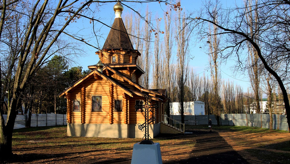 Первая литургия в храме при Кубанском ГАУ