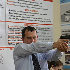 Совет воспитательной работы университета на занятиях по стрельбе
