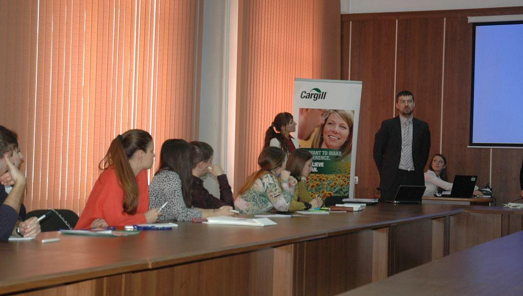 Первое занятие в «Бизнес-школе» КубГАУ!