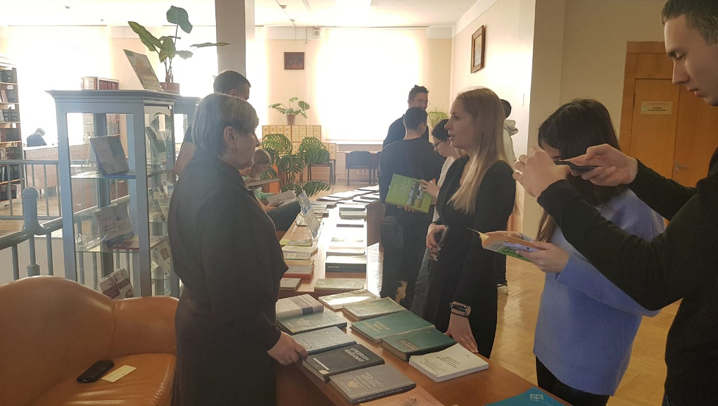  В библиотеке  прошла выставка «День кафедры Строительства и эксплуатации водохозяйственных объектов»