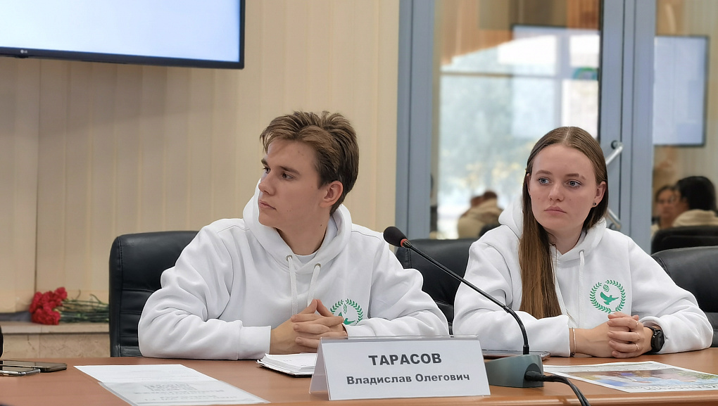 Встреча представителей Кубанского ГАУ с юнармейцами