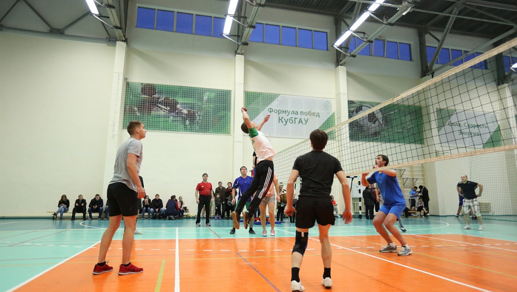В КубГАУ спортом занимаются все!