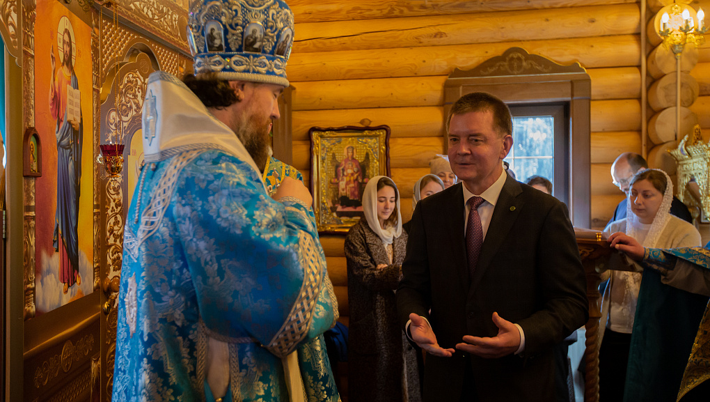 Престольный праздник храма при вузе