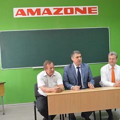 Открытие учебного центра точного земледелия Amazone