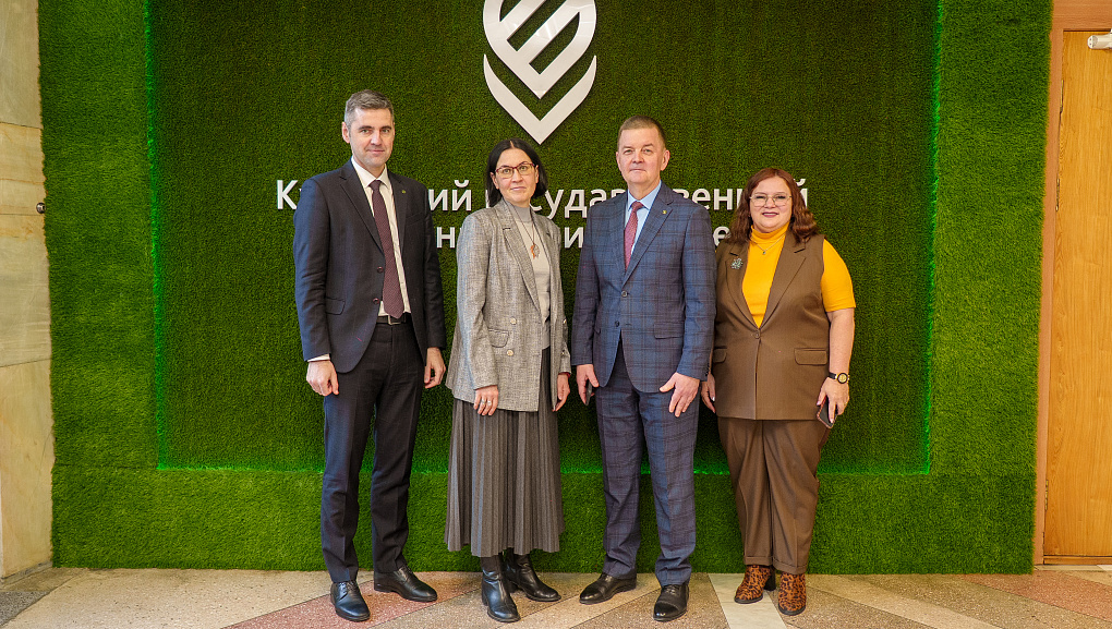 Делегация Воронежского ГАУ в Кубанском госагроуниверситете