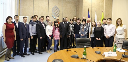 Meeting “Education without borders” with international trainees and young journalists of university