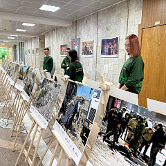 Выставка «Хроники террора украинского неонацистского режима» в КубГАУ