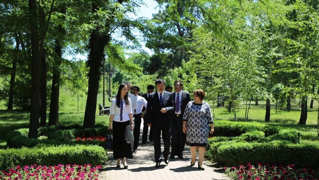 The delegation from the twin-city Harbin (China) visited KubSAU