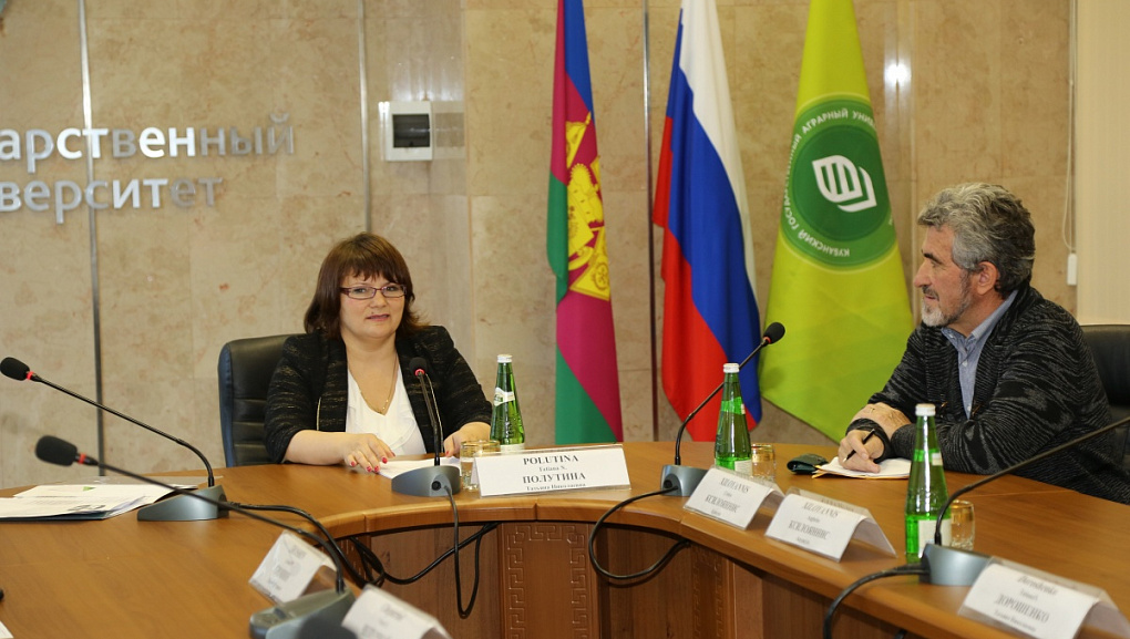 Представители Университета Базиликаты в гостях у факультета плодоовощеводства и виноградарства