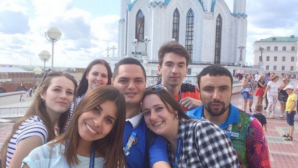 Волонтеры КубГАУ на 16 Чемпионате мира ФИНА по водным видам спорта