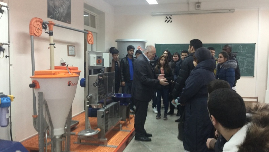 Foreign students are guests of mechanization faculty