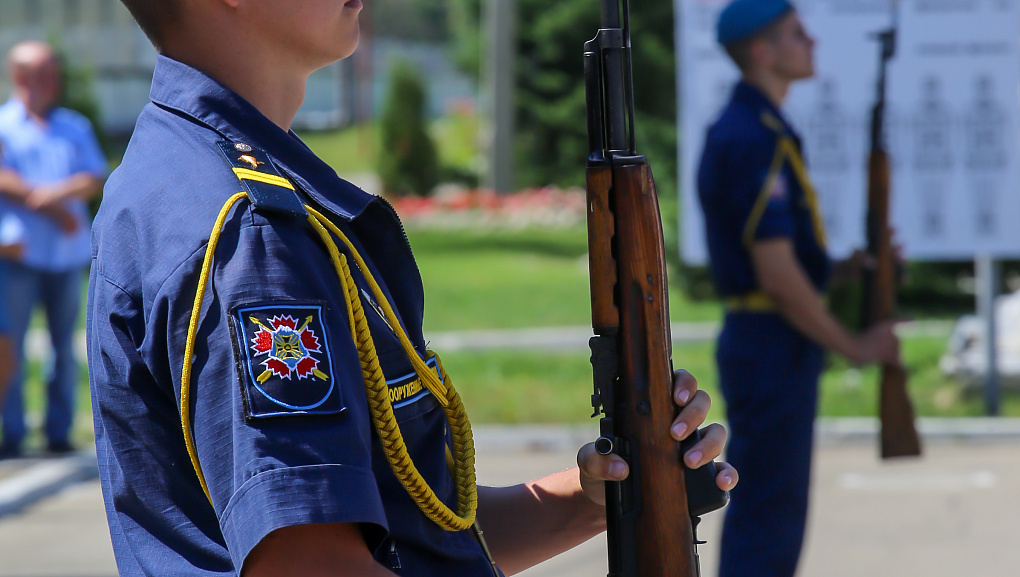 Курсанты военного института дали присягу