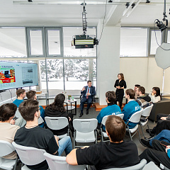 Ректор встретился с участниками «Первого Аграрного» медиацентра