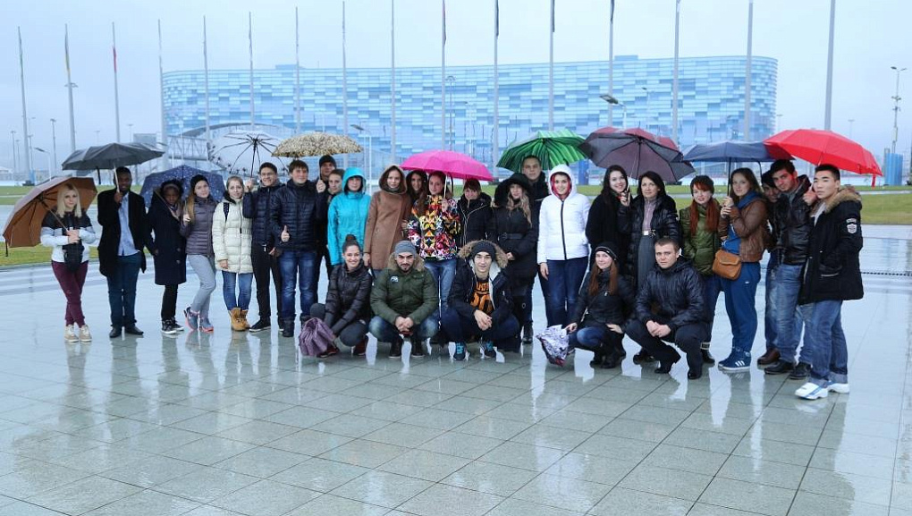 150 students of the Kuban State Agrarian University met with the legacy of the Olympics