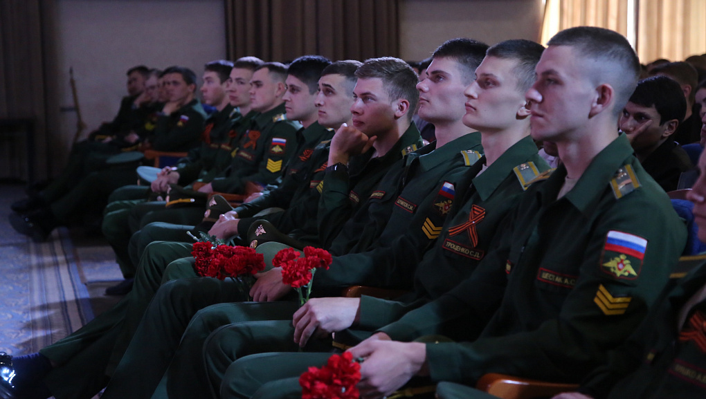 В КубГАУ отметили годовщину Победы