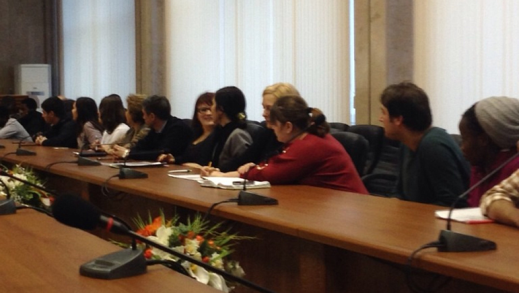 Встреча слушателей подготовительного факультета с руководством вуза