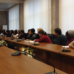 Встреча слушателей подготовительного факультета с руководством вуза