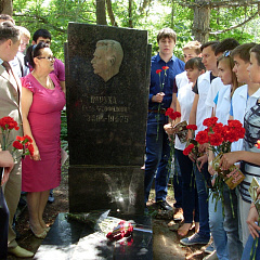 Представители КубГАУ почтили память П.Ф. Варухи