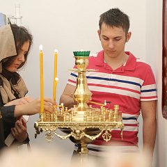 Благодатный огонь прибыл в КубГАУ!
