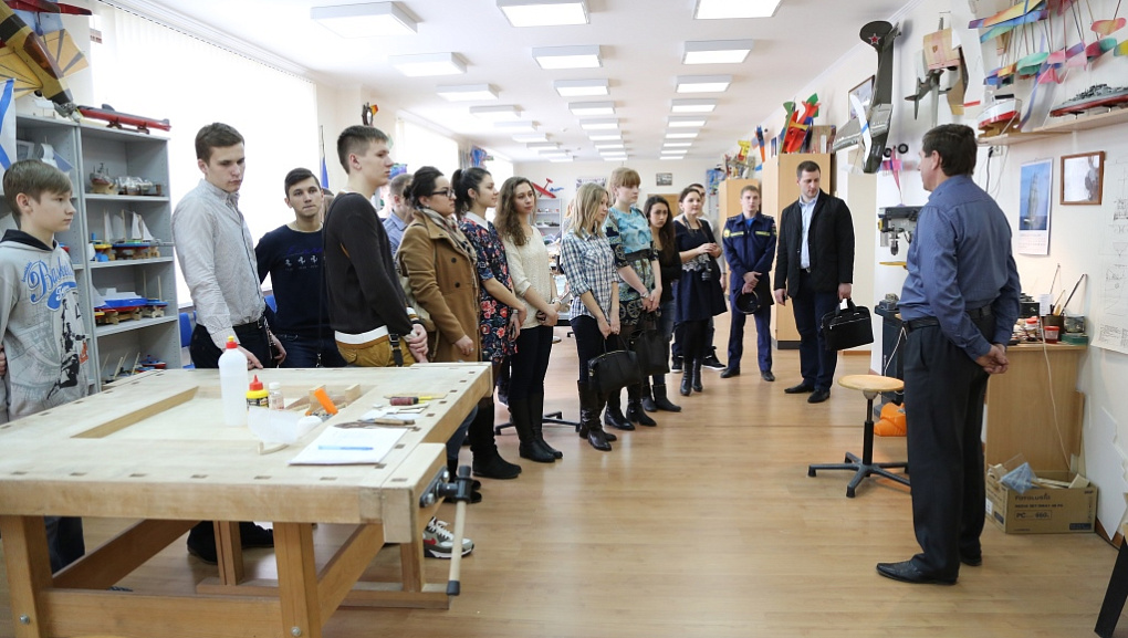 Студенты в гостях у кадетов