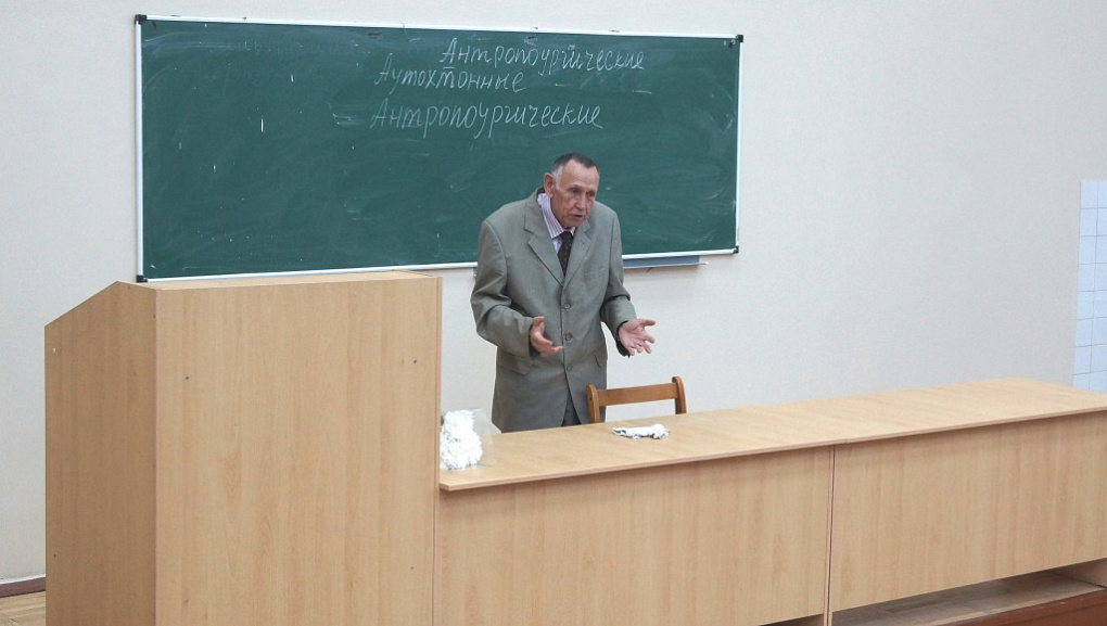 Лекция В. М. Мордалёва о вреде курения