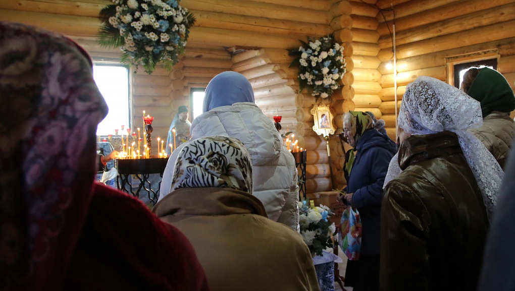 Первая литургия в храме при Кубанском ГАУ