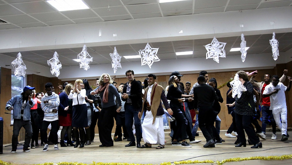 New Year Celebration with Pre-university Courses Attendees