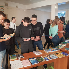  В библиотеке  прошла выставка «День кафедры Строительства и эксплуатации водохозяйственных объектов»