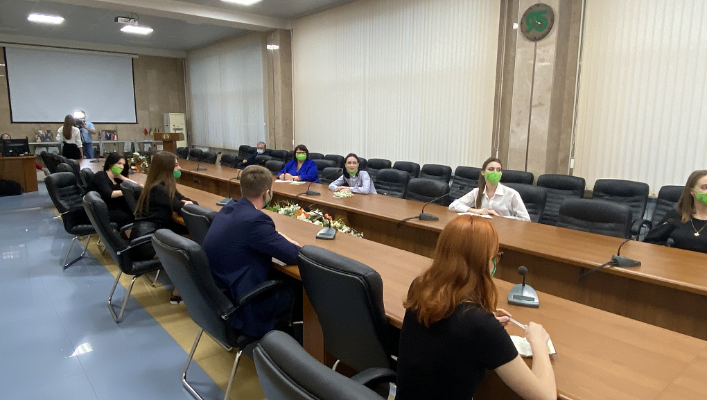 Ректор КубГАУ встретился с новым составом ОСО