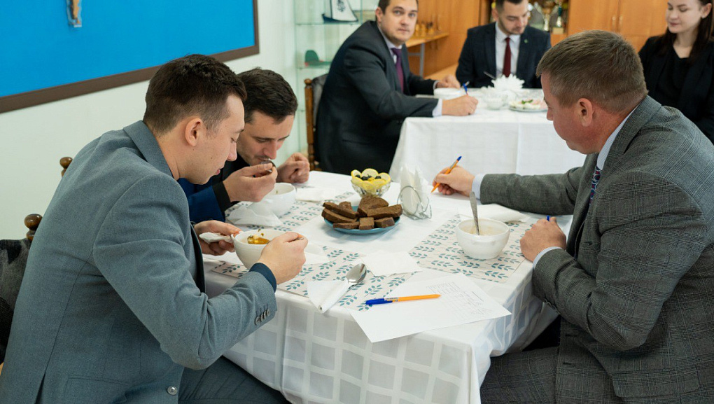 В КубГАУ провели «День борща»